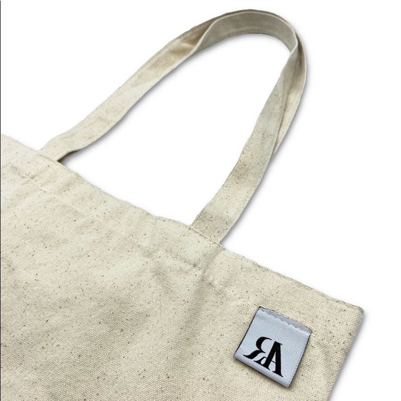 Simple Cotton Tote Bag - Picture 5 of 5